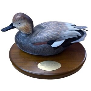 Indiana Ducks Unlimited State Sponsor Decoy Plaque 2016-2017